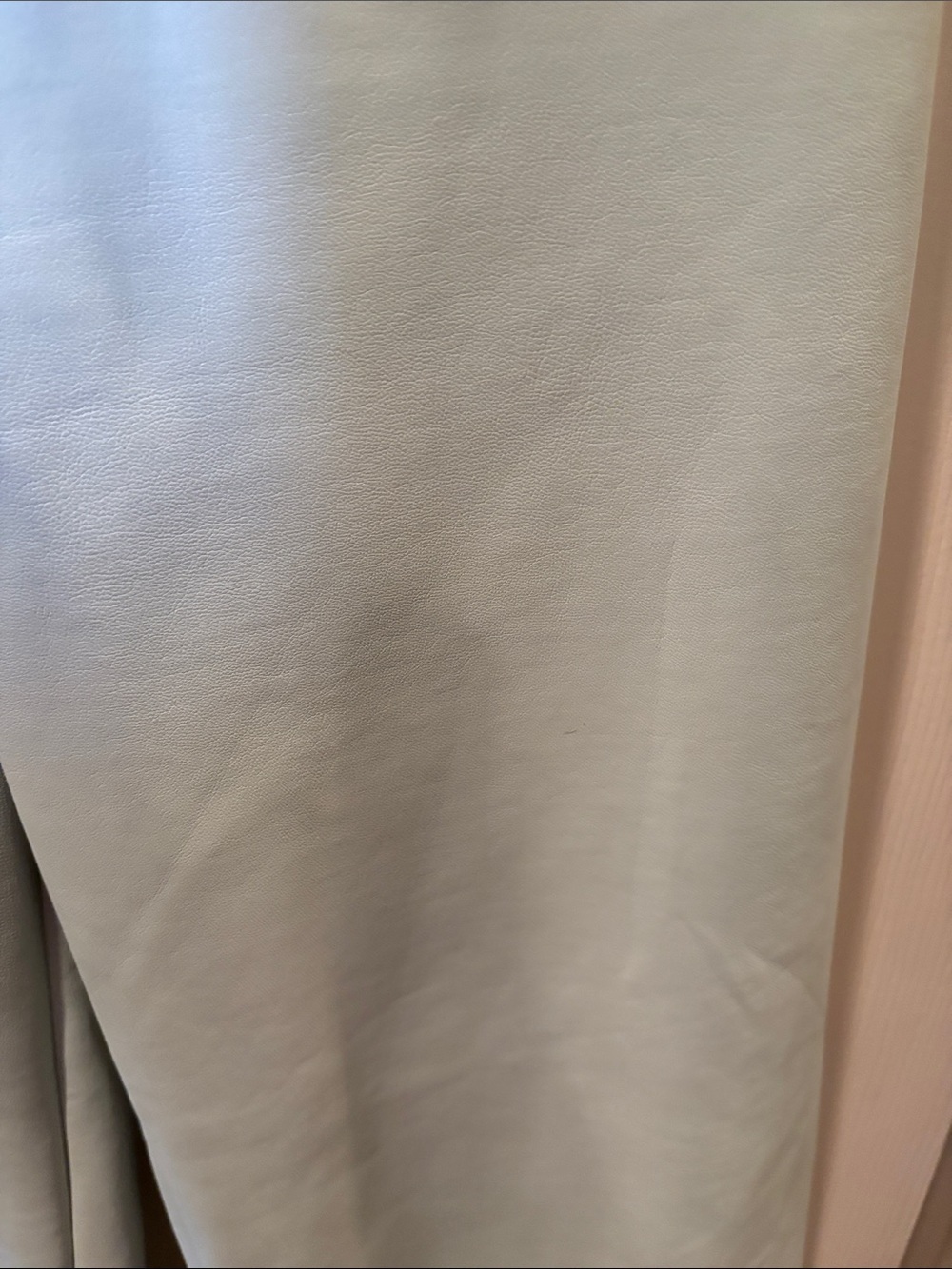 Anthropologie Maeve The Colette Crop Faux Leather Wide Leg Pants Mint Green 26 - Picture 5 of 6